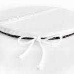 - RealHomes Yuvarlak Fermuarlı Minder - Realhomes  Gold Detaylı Ogea Desenli Modern Yuvarlak Fermuarlı Sandalye Minderi Realhomes