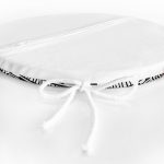 Siyah Beyaz Modern African Motifli Modern Yuvarlak Fermuarlı Sandalye Minderi Realhomes