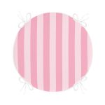 Pembe Renklerin Uyumu Modern Tasarımlı Yuvarlak Fermuarlı Sandalye Minderi Realhomes