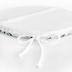 - RealHomes Yuvarlak Fermuarlı Minder - Realhomes  Nazar Boncuğu Motifli Özel Tasarımlı Dijital Baskılı Modern Yuvarlak Fermuarlı Sandalye Minderi Realhomes