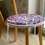 - RealHomes Yuvarlak Fermuarlı Minder - Realhomes  Realhomes Renkli Leopar Desenli Dijital Baskılı Modern Yuvarlak Fermuarlı Sandalye Minderi Realhomes