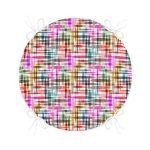 Spring Özel Tasarım Dijital Baskılı Modern Yuvarlak Fermuarlı Sandalye Minderi Realhomes