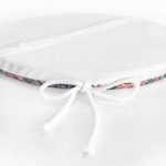 Etnik Motifli Dijital Baskılı Modern Yuvarlak Fermuarlı Sandalye Minderi Realhomes