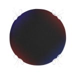 - RealHomes Yuvarlak Fermuarlı Minder - Realhomes  Kırmızı Lacivert Soyut Tarzda Özel Tasarım Dijital Baskılı Modern Yuvarlak Fermuarlı Sandalye Minderi Realhomes