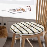 - RealHomes Yuvarlak Fermuarlı Minder - Realhomes  Modern Sanat Tasarımlı Dijital Baskılı Yuvarlak Fermuarlı Sandalye Minderi Realhomes