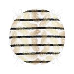 - RealHomes Yuvarlak Fermuarlı Minder - Realhomes  Modern Sanat Tasarımlı Dijital Baskılı Yuvarlak Fermuarlı Sandalye Minderi Realhomes