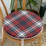 - RealHomes Yuvarlak Fermuarlı Minder - Realhomes Modern Sanat Tasarımlı Dijital Baskılı Yuvarlak Fermuarlı Sandalye Minderi Realhomes