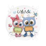 - RealHomes Yuvarlak Fermuarlı Minder - Realhomes Sevimli Kediler Dijital Baskılı Yuvarlak Fermuarlı Sandalye Minderi Realhomes