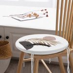 - RealHomes Yuvarlak Fermuarlı Minder - Realhomes  Realhomes Bohemian Özel Tasarım Yuvarlak Fermuarlı Sandalye Minderi Realhomes