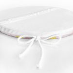 - RealHomes Yuvarlak Fermuarlı Minder - Realhomes Pembe Zemin Baby Shower Temalı Özel Tasarımlı Dijital Baskılı Çocuk Odası Yuvarlak Fermuarlı Sandalye Minderi Realhomes