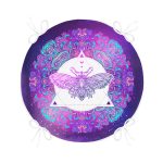 - RealHomes Yuvarlak Fermuarlı Minder - Realhomes  Soyut Tarzda Dijital Baskılı Özel Tasarım Modern Yuvarlak Fermuarlı Sandalye Minderi Realhomes