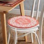 - RealHomes Yuvarlak Fermuarlı Minder - Realhomes  Home Sweet Home Dijital Baskılı Yuvarlak Fermuarlı Sandalye Minderi Realhomes