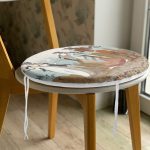 - RealHomes Yuvarlak Fermuarlı Minder - Realhomes Girit Uygarlığı With Minoan Motif Modern Yuvarlak Fermuarlı Sandalye Minderi Realhomes