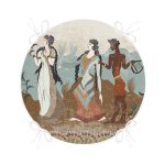 - RealHomes Yuvarlak Fermuarlı Minder - Realhomes Girit Uygarlığı With Minoan Motif Modern Yuvarlak Fermuarlı Sandalye Minderi Realhomes