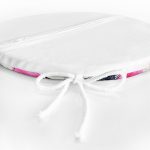 - RealHomes Yuvarlak Fermuarlı Minder - Realhomes  Sulu Boya Özel Tasarım Fashion Women Dijital Baskılı Yuvarlak Fermuarlı Sandalye Minderi Realhomes