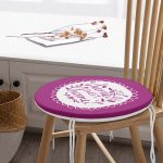 - RealHomes Yuvarlak Fermuarlı Minder - Realhomes  Home Sweet Home Dijital Baskılı Yuvarlak Fermuarlı Sandalye Minderi Realhomes