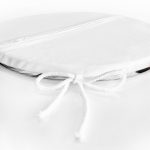 - RealHomes Yuvarlak Fermuarlı Minder - Realhomes Kırmızı Dudaklı Kara Kalem Çizimli Özel Tasarım Yuvarlak Fermuarlı Sandalye Minderi Realhomes