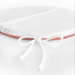 Home Sweet Home Dijital Baskılı Yuvarlak Fermuarlı Sandalye Minderi Realhomes