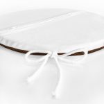 - RealHomes Yuvarlak Fermuarlı Minder - Realhomes  Kahverengi Zeminde Özel Tasarım Frida Kahlo Dijital Baskılı Yuvarlak Fermuarlı Sandalye Minderi Realhomes