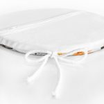 - RealHomes Yuvarlak Fermuarlı Minder - Realhomes  Mermer Desen Ve Kuru Yaprak Motifli Yuvarlak Fermuarlı Sandalye Minderi Realhomes