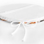 - RealHomes Yuvarlak Fermuarlı Minder - Realhomes Mermer Zeminde Kurumuş Yaprak Dijital Baskılı Yuvarlak Fermuarlı Sandalye Minderi Realhomes