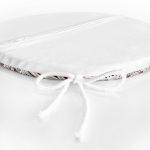 - RealHomes Yuvarlak Fermuarlı Minder - Realhomes Leopar Dijital Baskılı İkat Desenli Modern Yuvarlak Fermuarlı Sandalye Minderi Realhomes