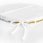 - RealHomes Yuvarlak Fermuarlı Minder - Realhomes Soyut Sulu Boya Çizim Desenli Modern Yuvarlak Fermuarlı Sandalye Minderi Realhomes