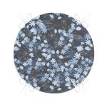 - RealHomes Yuvarlak Fermuarlı Minder - Realhomes  Papatya Desenli Modern Özel Tasarım Yuvarlak Fermuarlı Sandalye Minderi Realhomes