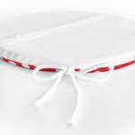 - RealHomes Yuvarlak Fermuarlı Minder - Realhomes Puantiyeli Dijital Baskılı Yuvarlak Fermuarlı Sandalye Minderi Realhomes