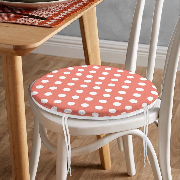 - RealHomes Yuvarlak Fermuarlı Minder - Realhomes  Amazon Yaprakları Dijital Baskılı Modern Yuvarlak Fermuarlı Sandalye Minderi Realhomes