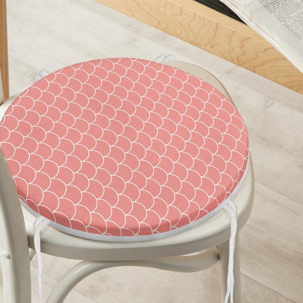 - RealHomes Yuvarlak Fermuarlı Minder - Realhomes  Siyah Gri Düz Çizgiler Özel Tasarımlı Yuvarlak Fermuarlı Sandalye Minderi Realhomes