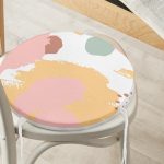 - RealHomes Yuvarlak Fermuarlı Minder - Realhomes Realhomes Özel Renkli Yuvarlak Fermuarlı Sandalye Minderi Realhomes