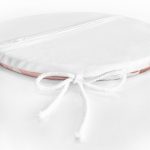 - RealHomes Yuvarlak Fermuarlı Minder - Realhomes  Renkli Soyut Özel Tasarımlı Dijital Baskılı Yuvarlak Fermuarlı Sandalye Minderi Realhomes