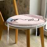 Realhomes Bohemian Özel Tasarım Yuvarlak Fermuarlı Sandalye Minderi Realhomes