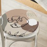 - RealHomes Yuvarlak Fermuarlı Minder - Realhomes  Realhomes Bohemian Özel Tasarım Yuvarlak Fermuarlı Sandalye Minderi Realhomes