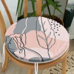 Realhomes Bohemian Özel Tasarım Yuvarlak Fermuarlı Sandalye Minderi Realhomes