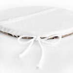 - RealHomes Yuvarlak Fermuarlı Minder - Realhomes Siyah Leopar Zeminde Kurumuş Yaprak Motifli Modern Yuvarlak Fermuarlı Sandalye Minderi Realhomes