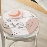 - RealHomes Yuvarlak Fermuarlı Minder - Realhomes  Realhomes Bohemian Özel Tasarım Yuvarlak Fermuarlı Sandalye Minderi Realhomes