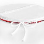 - RealHomes Yuvarlak Fermuarlı Minder - Realhomes  Çiçek Desenli Yelpazeli Japon Kız Motifli Modern Yuvarlak Fermuarlı Sandalye Minderi Realhomes