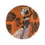 - RealHomes Yuvarlak Fermuarlı Minder - Realhomes Çanaklı Arap Kadın Motifli Yuvarlak Fermuarlı Sandalye Minderi Realhomes