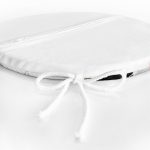 - RealHomes Yuvarlak Fermuarlı Minder - Realhomes  Etnik Desen Zeminli Sarı Yelpazeli Japon Kadın Motifli Yuvarlak Fermuarlı Sandalye Minderi Realhomes