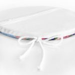 - RealHomes Yuvarlak Fermuarlı Minder - Realhomes  Kuş ve Gül Detaylı Kadın Motifli Yuvarlak Fermuarlı Sandalye Minderi Realhomes