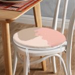 - RealHomes Yuvarlak Fermuarlı Minder - Realhomes Realhomes Soyut Tarazda Pastel Renkli Dijital Baskılı Özel Renkli Yuvarlak Fermuarlı Sandalye Minderi Realhomes