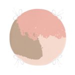 - RealHomes Yuvarlak Fermuarlı Minder - Realhomes Realhomes Soyut Tarazda Pastel Renkli Dijital Baskılı Özel Renkli Yuvarlak Fermuarlı Sandalye Minderi Realhomes