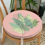 Realhomes Bohemian Özel Tasarım Yuvarlak Fermuarlı Sandalye Minderi Realhomes