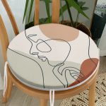 - RealHomes Yuvarlak Fermuarlı Minder - Realhomes  Realhomes Bohemian Özel Tasarım Yuvarlak Fermuarlı Sandalye Minderi Realhomes