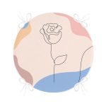 - RealHomes Yuvarlak Fermuarlı Minder - Realhomes Realhomes Gül Desenli Bohemian Özel Tasarım Yuvarlak Fermuarlı Sandalye Minderi Realhomes