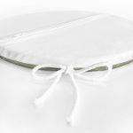 - RealHomes Yuvarlak Fermuarlı Minder - Realhomes  Geleneksel Japon Kadın Figürü Dijital Baskılı Özel Tasarım Modern Yuvarlak Fermuarlı Sandalye Minderi Realhomes