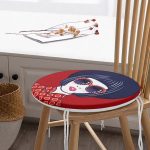 - RealHomes Yuvarlak Fermuarlı Minder - Realhomes Popart İllüstrasyon Kadın Figürlü Dijital Baskılı Özel Tasarım Modern Yuvarlak Fermuarlı Sandalye Minderi Realhomes