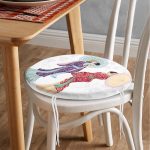 - RealHomes Yuvarlak Fermuarlı Minder - Realhomes Geleneksel Kıyafetli Japon Kadın Figürü Dijital Baskılı Özel Tasarım Modern Yuvarlak Fermuarlı Sandalye Minderi Realhomes